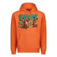 Carrot western gypsy soul horse roses serape aztec leopard Premium Hoodie - Artiststas