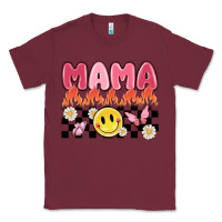 Burgundy mama Classic Tee - MaliasSmallBusiness