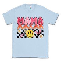 Dusty Blue mama Classic Tee - MaliasSmallBusiness