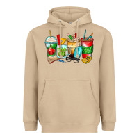 Mushroom teacher coffee cups Heavyweight Hoodie - Zillion Design Studio