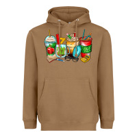 Toasted Coconut teacher coffee cups Heavyweight Hoodie - Zillion Design Studio