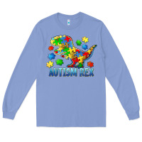 Colony Blue autism rex Long Sleeve Tee - BarkalooDesign