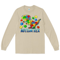 Mushroom autism rex Long Sleeve Tee - BarkalooDesign