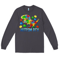 Smoke autism rex Long Sleeve Tee - BarkalooDesign