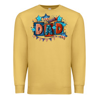 Antique Gold American Dad  4th of july Premium Sweatshirt - CowGirlArtShop