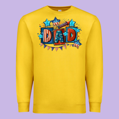 American Dad  4th Of July Premium Sweatshirt Designed By Cowgirlartshop