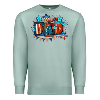 Seafoam American Dad  4th of july Premium Sweatshirt - CowGirlArtShop