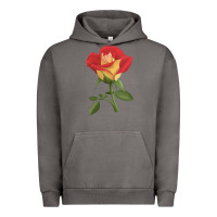 Pigment Tornado Ketchup And Mustard Rose Urban Hoodie - LillyAllenDesigns