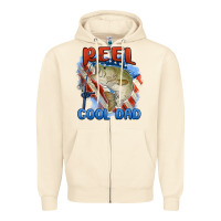 Sandshell reel cool dad Zipper Hoodie - MaliasSmallBusiness