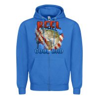 True Royal reel cool dad Zipper Hoodie - MaliasSmallBusiness