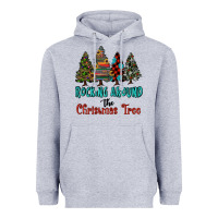 Heather Grey rocking around the christmas tree, Rocking, Around The, Christmas Tree Heavyweight Hoodie - RanaPortraitStore