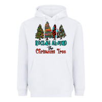 White rocking around the christmas tree, Rocking, Around The, Christmas Tree Heavyweight Hoodie - RanaPortraitStore