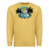Antique Gold beach please Premium Sweatshirt - SublimationCraftShop