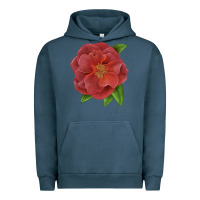 Pigment Midnight Navy Cinco De Mayo Rose Urban Hoodie - LillyAllenDesigns