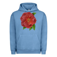 Pigment Pebble Blue Cinco De Mayo Rose Urban Hoodie - LillyAllenDesigns