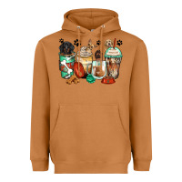 Meerkat dog coffee cups Heavyweight Hoodie - Zillion Design Studio