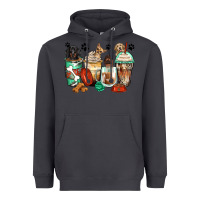Smoke dog coffee cups Heavyweight Hoodie - Zillion Design Studio