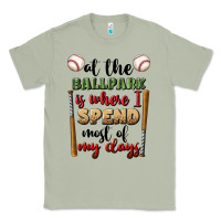 Matcha at the ballpark is where i spend most my days Classic Tee - BundleAndBundleShop