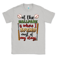 Moon Dust at the ballpark is where i spend most my days Classic Tee - BundleAndBundleShop