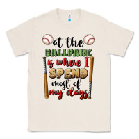 Natural at the ballpark is where i spend most my days Classic Tee - BundleAndBundleShop