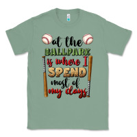Sage at the ballpark is where i spend most my days Classic Tee - BundleAndBundleShop