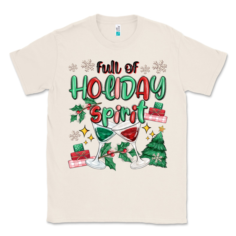 Full Of Holiday Classic Tee by MaliasSmallBusiness | Teevron