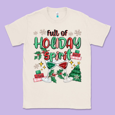 Classic Tee full of holiday