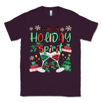 Plum full of holiday Classic Tee - MaliasSmallBusiness