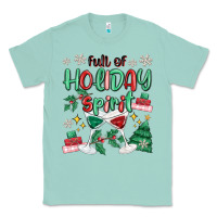 Seafoam full of holiday Classic Tee - MaliasSmallBusiness