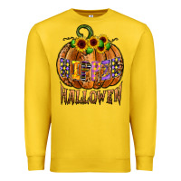 Lemon hippie halloween Premium Sweatshirt - CowhideDigitalArt