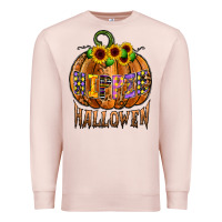 Pale Pink hippie halloween Premium Sweatshirt - CowhideDigitalArt