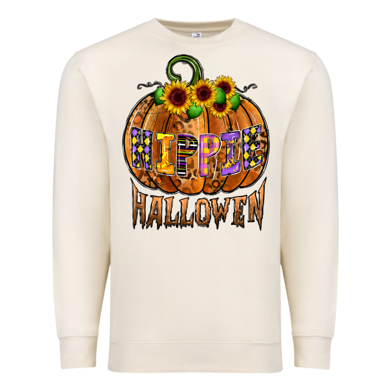 Hippie Halloween Premium Sweatshirt by CowhideDigitalArt | Teevron