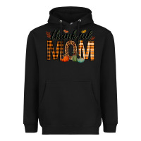 Black thankful mom Heavyweight Hoodie - texasbilliewilder