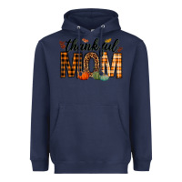 Navy thankful mom Heavyweight Hoodie - texasbilliewilder