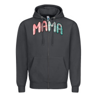 Smoke mama christmas plaid Zipper Hoodie - MaliasSmallBusiness