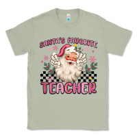Matcha santa's favorite teacher Classic Tee - MaliasSmallBusiness