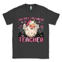 Smoke santa's favorite teacher Classic Tee - MaliasSmallBusiness