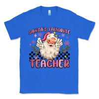 True Royal santa's favorite teacher Classic Tee - MaliasSmallBusiness
