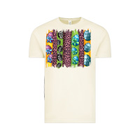Vintage Arctic easter eggs and leopard brushstrokes Vintage Tee - Artiststas