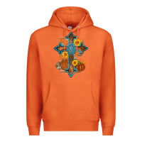 Carrot thanksgiving cross pumpkin sunflower Premium Hoodie - AdoDesignShop