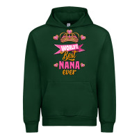 Forest Green world's best nana ever Urban Hoodie - Jasminsmagicworld