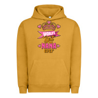 Pigment Peanut Butter world's best nana ever Urban Hoodie - Jasminsmagicworld