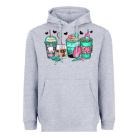 Heather Grey dentist coffee cups Heavyweight Hoodie - Zillion Design Studio