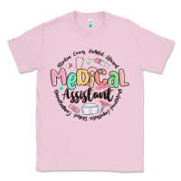 Bubblegum Pink medical assistant nurse Classic Tee - MaliasSmallBusiness