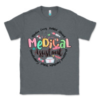 Charcoal Heather medical assistant nurse Classic Tee - MaliasSmallBusiness