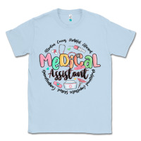 Dusty Blue medical assistant nurse Classic Tee - MaliasSmallBusiness