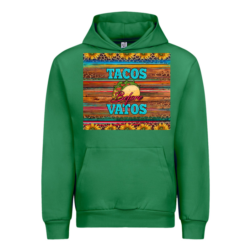 Tacos Before Vatos Urban Hoodie by BarkalooDesign | Teevron