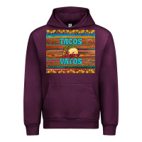 Mauve Wine tacos before vatos Urban Hoodie - BarkalooDesign