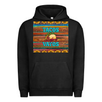 Pigment Black tacos before vatos Urban Hoodie - BarkalooDesign