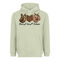 Matcha peace love cockapoo Heavyweight Hoodie - RanaPortraitStore
